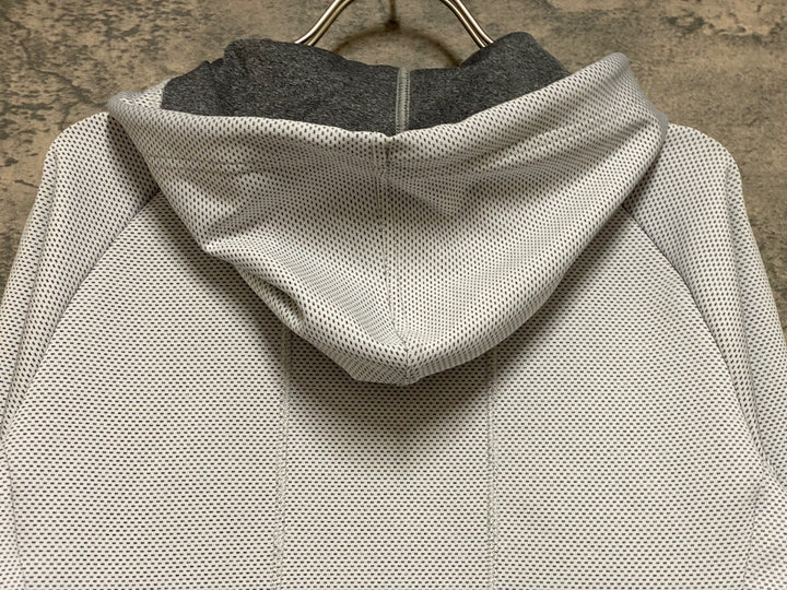 JR242 カフェドシクリステ Cafe du Cycliste Solenne 長袖 サイクルジャージ フード付 白 S