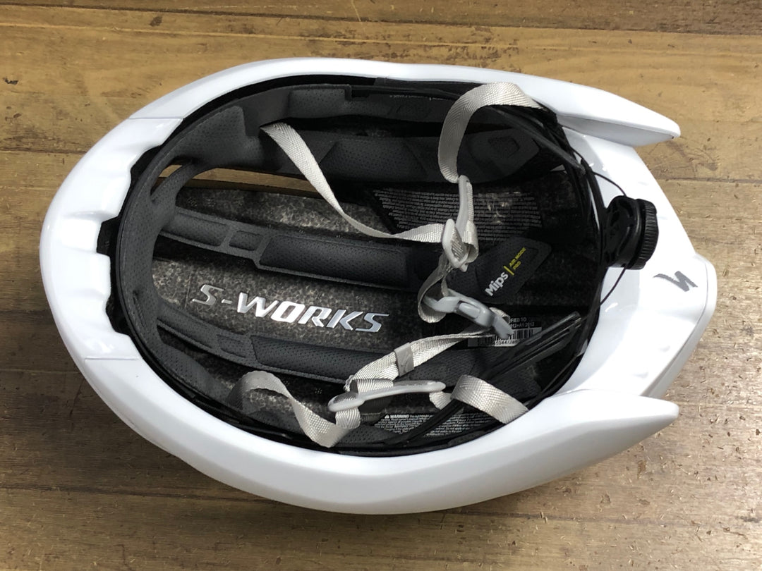 KM861 スペシャライズド SPECIALIZED S-WORKS EVADE4 ヘルメット WHITE Sサイズ 2026/01製造