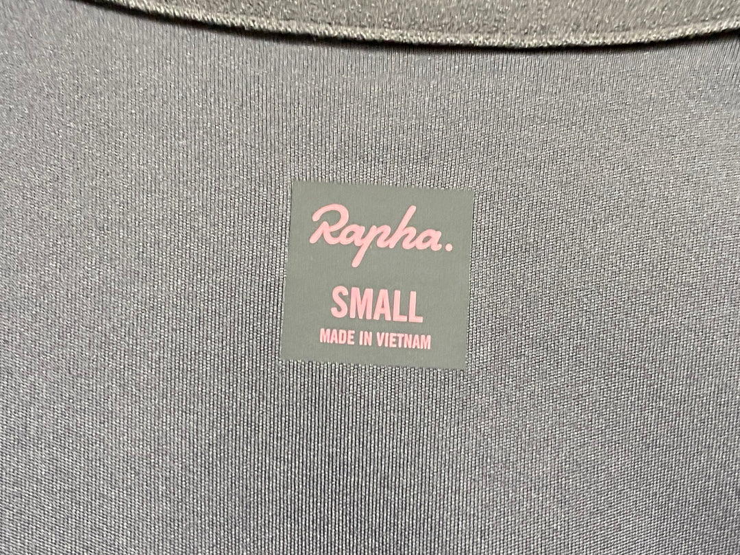 JO724 ラファ Rapha PRO TEAM TRAINING JERSEY 半袖サイクルジャージ グレー S ※ほつれ大