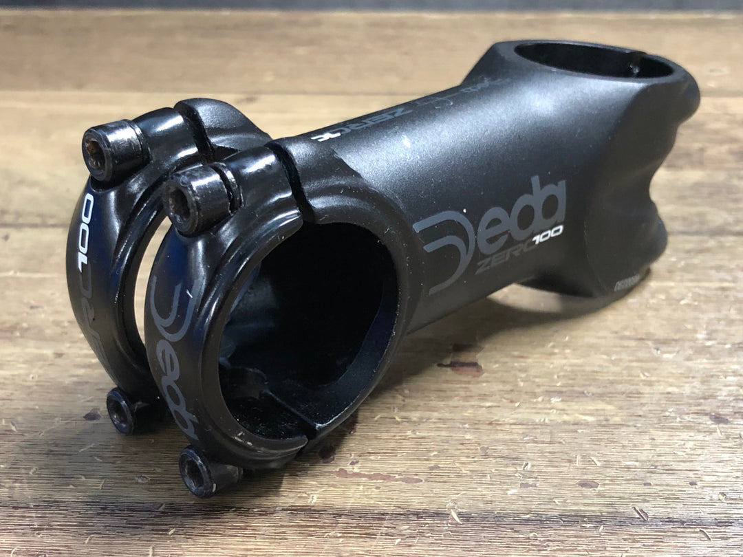 JX827 デダ Deda ZERO 1 アルミ ステム 黒 80mm Φ31.7 OS 82°