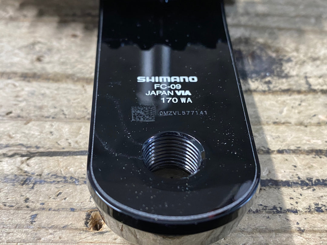 JX292 シマノ SHIMANO デュラエース DURA-ACE FC-09 クランクセット 170mm 52/36T