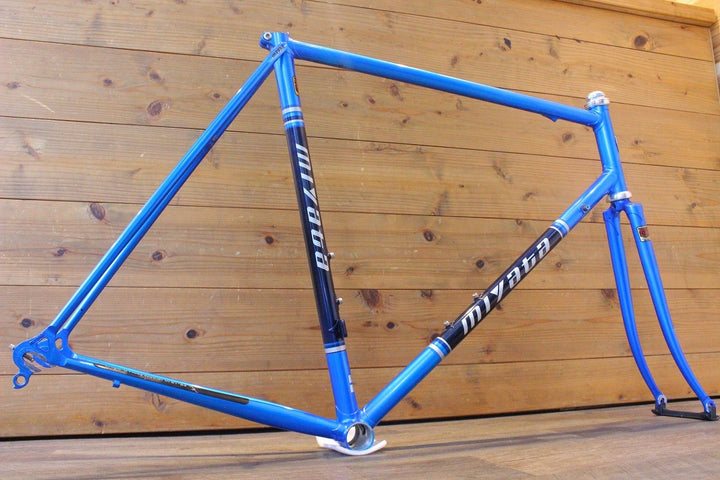 ミヤタ MIYATA ザ ミヤタ レジェンドブルー THE MIYATA LEGEND BLUE 580サイズ クロモリ ロードバイク フレームセット 【名古屋店】