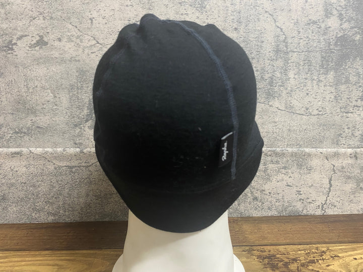 JY134 ラファ Rapha PEAKED MERINO HAT サイクルキャップ 黒 ワンサイズ