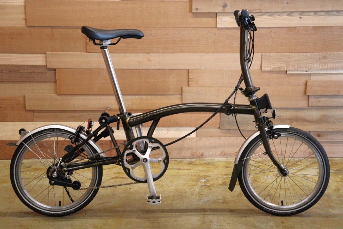 ブロンプトン BROMPTON S6L 2×3速 BLACK LACQUER 2021モデル 16インチ 折り畳みミニベロ フォールディングバイク  【立川店】