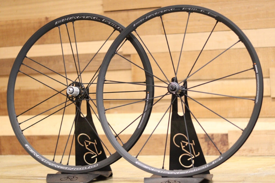 カンパニョーロ CAMPAGNOLO シャマル ミレ SHAMAL MILLE アルミ クリンチャー ホイールセット シマノ 12/11S ワイド 17C 【立川店】