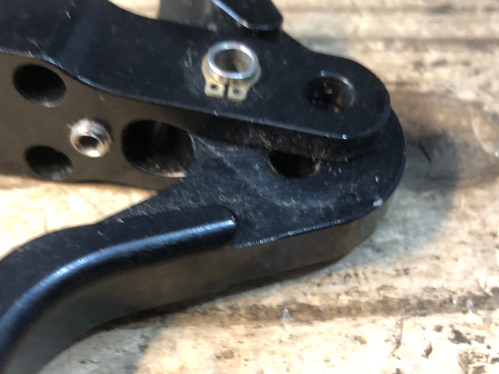 JS615 ポールコンポーネント PAUL COMPONENT duplex lever 2本引き ブレーキレバー 黒 Φ22.2