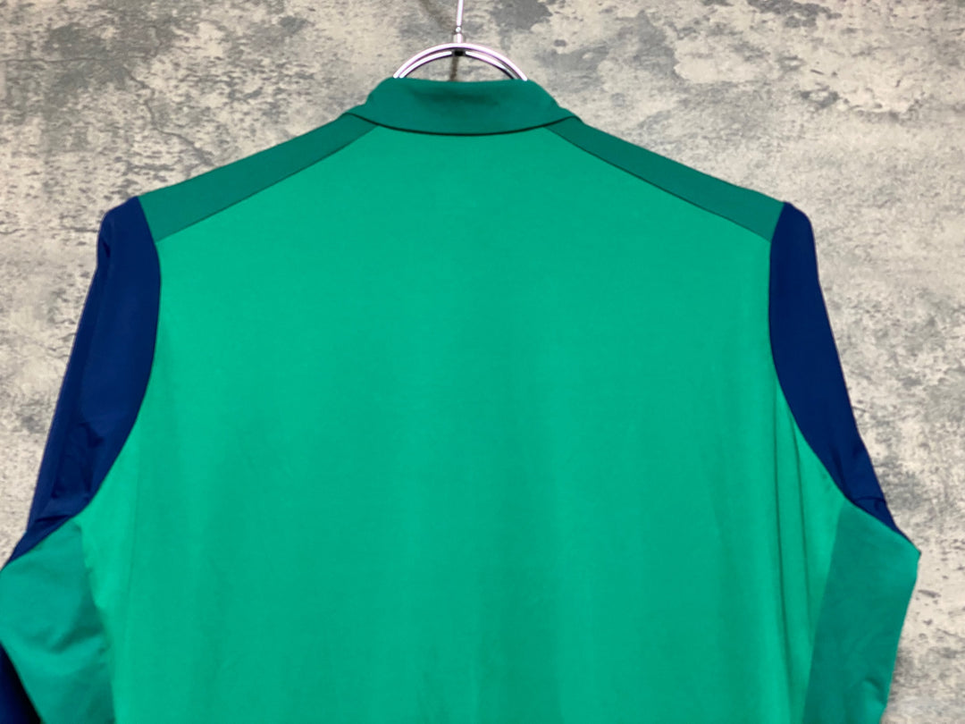 KP813 ラファ RAPHA PROTEAM LONG SLEEVE TRAINING JERSEY 長袖サイクルジャージ 緑 XXL