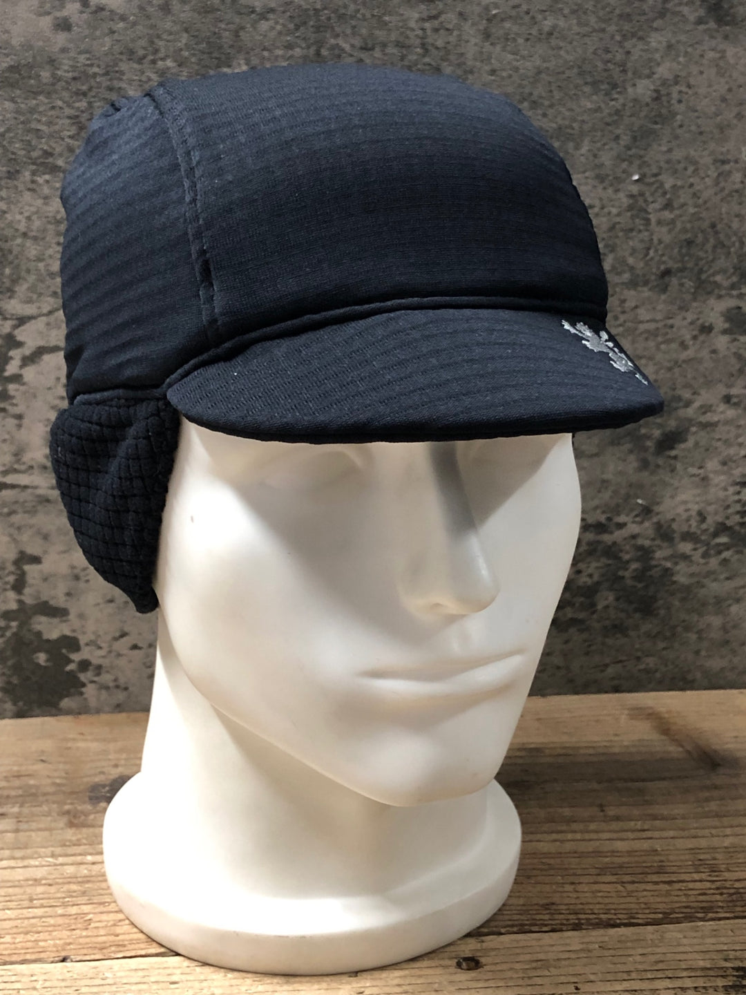 KJ118 カペルミュール KAPELMUUR サイクルキャップ 黒 ワンサイズ 裏起毛