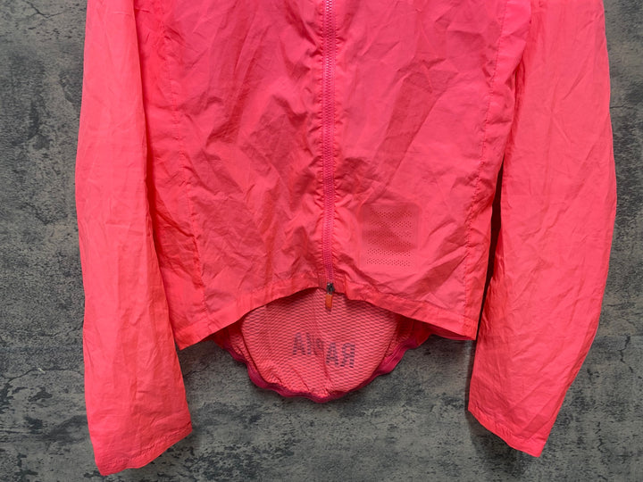 KF617 ラファ Rapha PRO TEAM LIGHTWEIGHT WIND JACKET 長袖 ウィンドブレーカー ピンク S