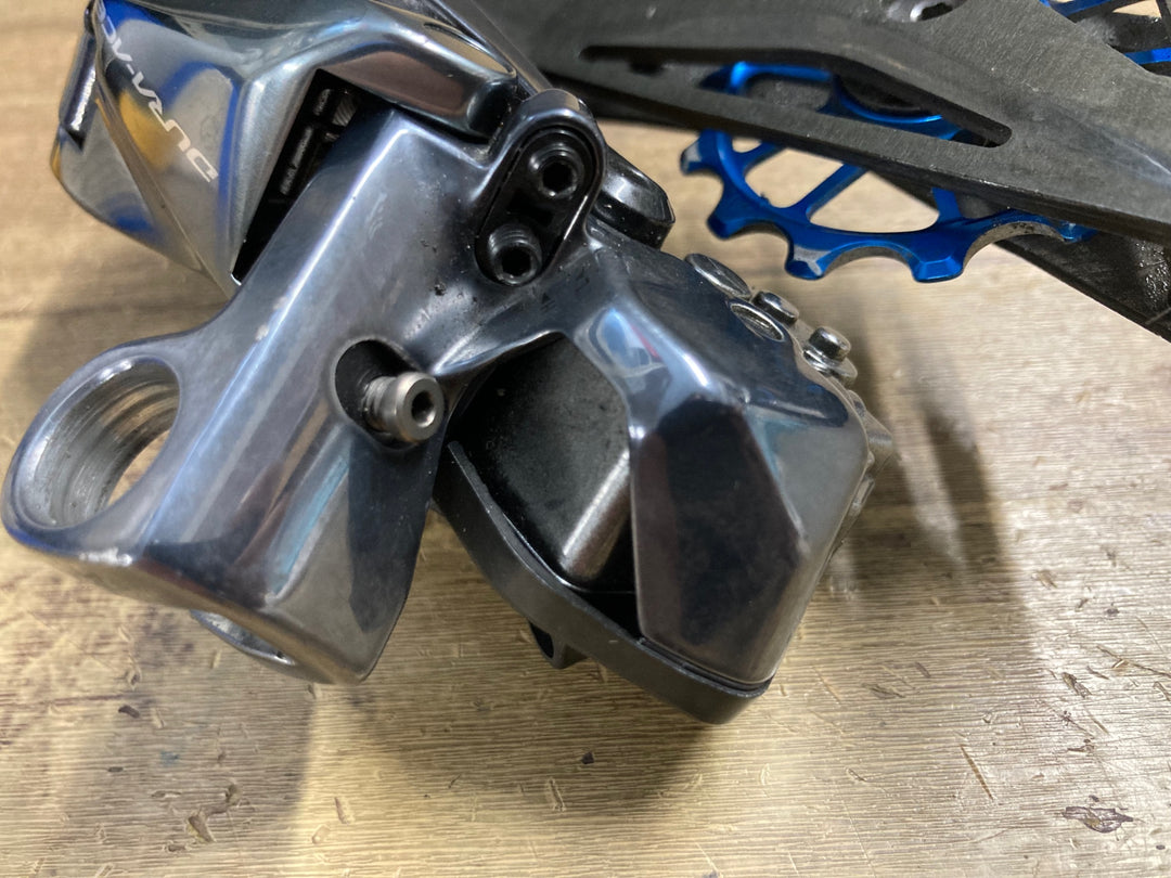 KJ577 シマノ SHIMANO デュラエース DURA-ACE RD-R9150 リアディレイラー 11S Di2 プーリーカスタム ※ブラケット軸ユニット欠品