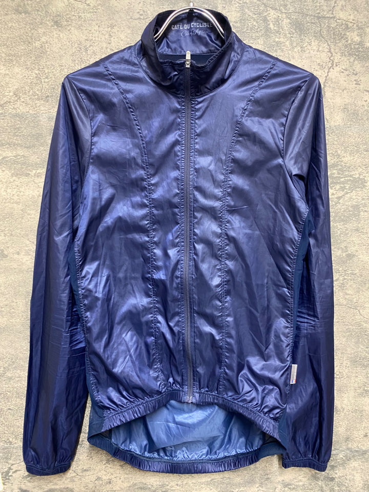 KS238 カフェドシクリステ cafe du cycliste Petra Jacket 長袖 ウィンドブレーカー 紺 S