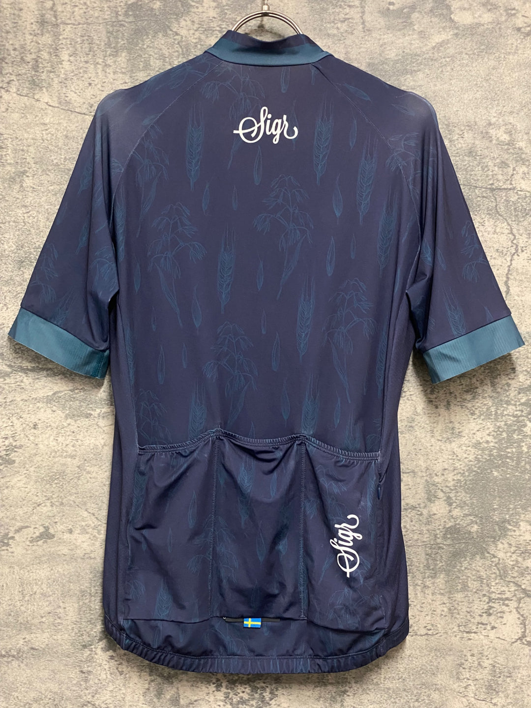 KL031 シーガー Sigr 半袖 サイクルジャージ 紺 S
