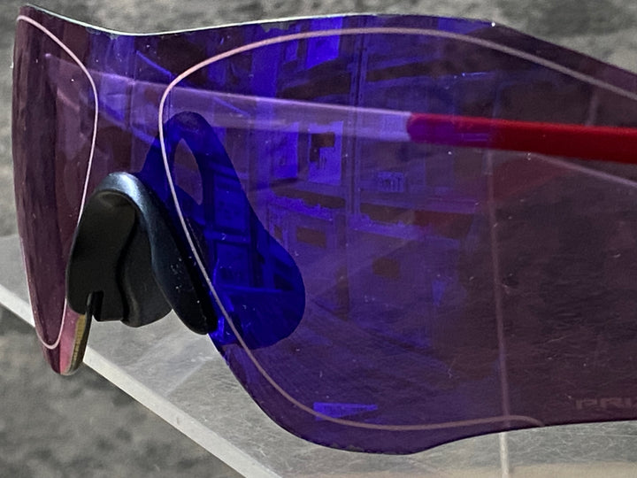KB543 オークリー OAKLEY EVZero サングラス アイウェア プリズムレンズ スペアノーズパッド レンズ傷あり