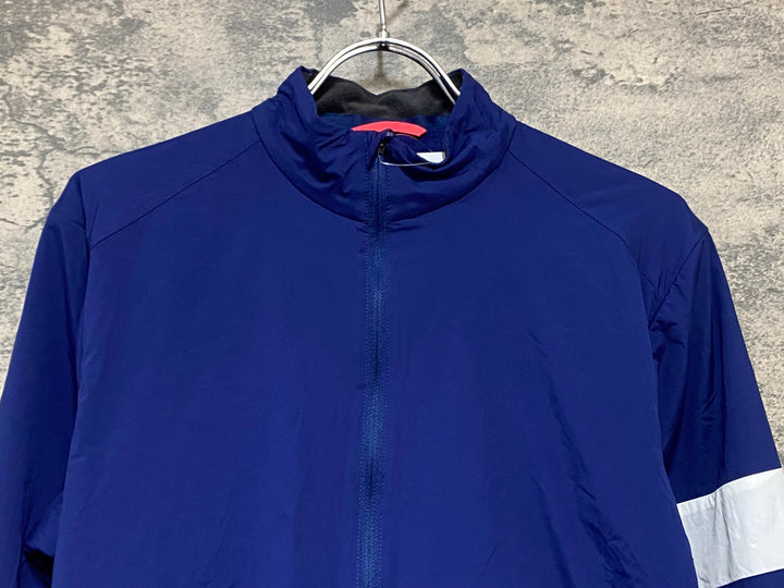 KR634 ラファ Rapha WINTER WINDBLOCK JERSEY 長袖 サイクルジャージ 紺 M