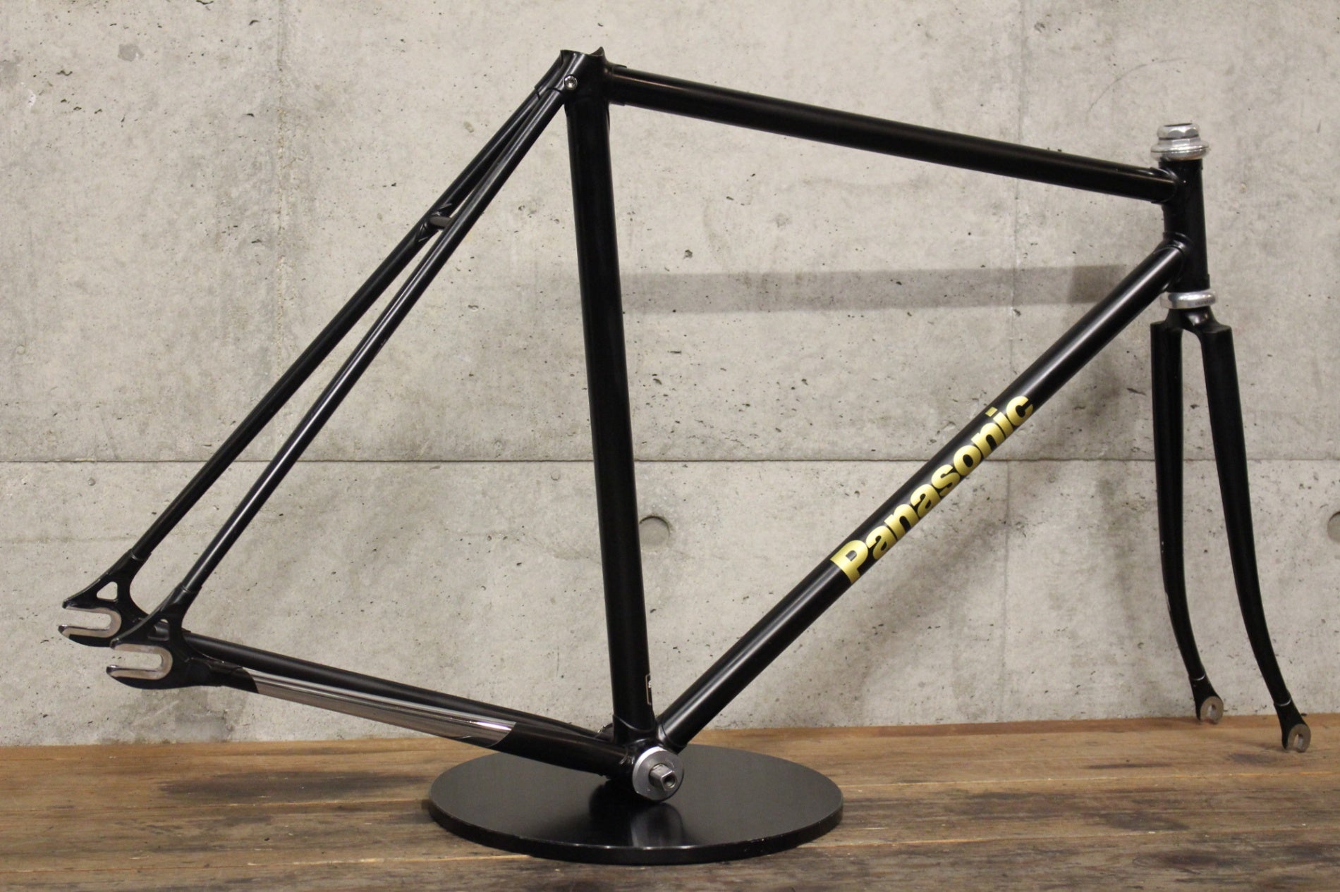 パナソニック Panasonic クロモリ ピスト トラック 競輪 NJS フレーム