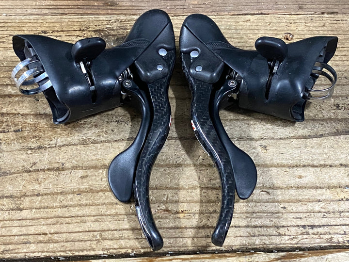 KB993 カンパニョーロ Campagnolo レコード RECORD エルゴレバー 2×11S ※左レバー変速不良の為ジャンク