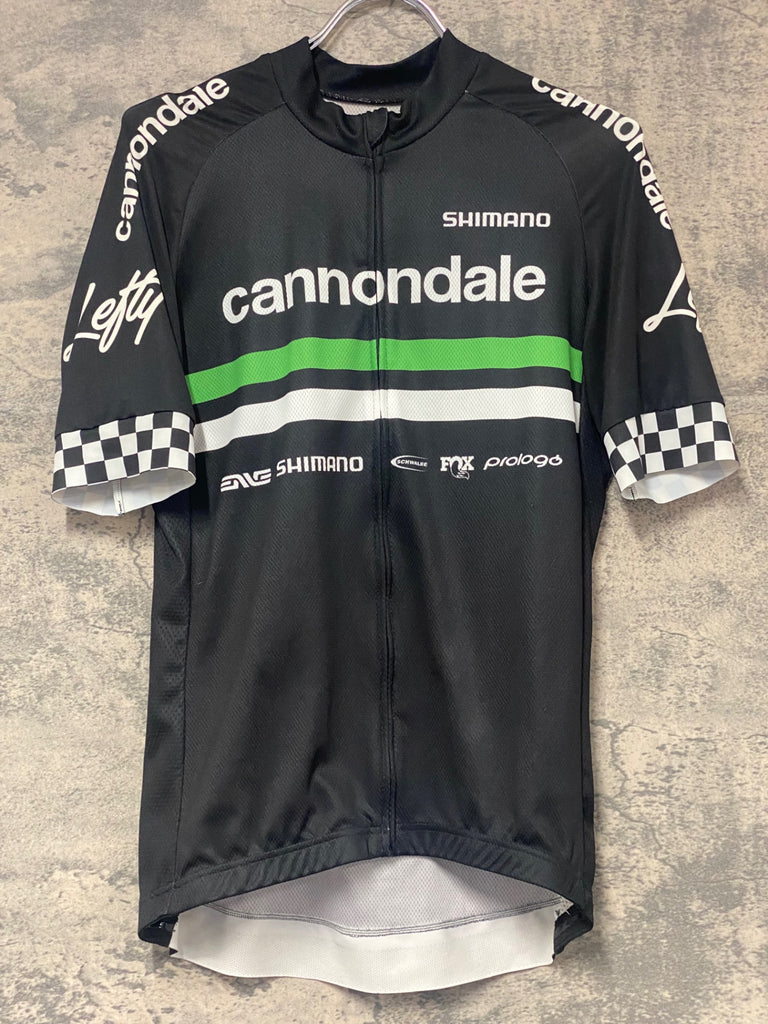 Cannondale 長袖半袖Mサイズ パンツ長短Mサイズグローブ サングラス KH371 シマノ SHIMANO 半袖サイクルジャージ CANNONDALE M 黒 – BICI