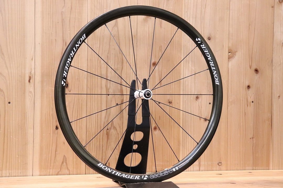 ボントレガー BONTRAGER アイオロス AEOLUS 3 カーボン クリンチャー フロントホイール 【芦屋店】