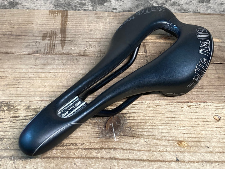 JL142 セライタリア Selle Italia SLR Superflow サドル 黒 MANGANESEレール