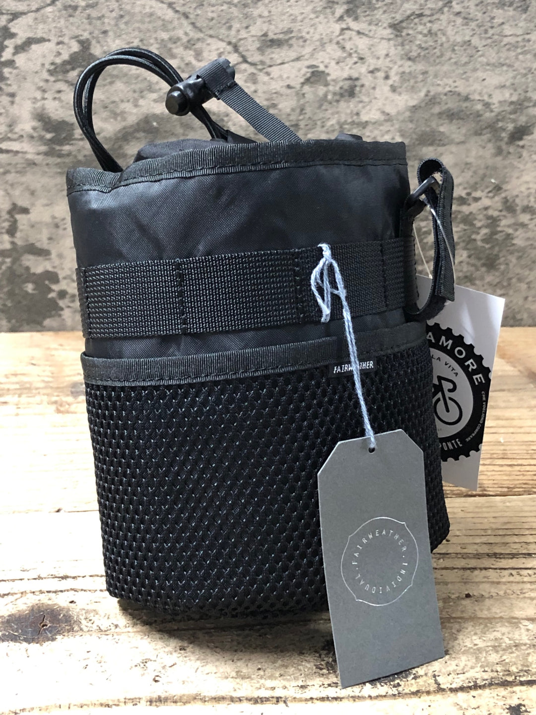 KK354 フェアウェザー FAIRWEATHER stem bag+ ステムバッグ 黒
