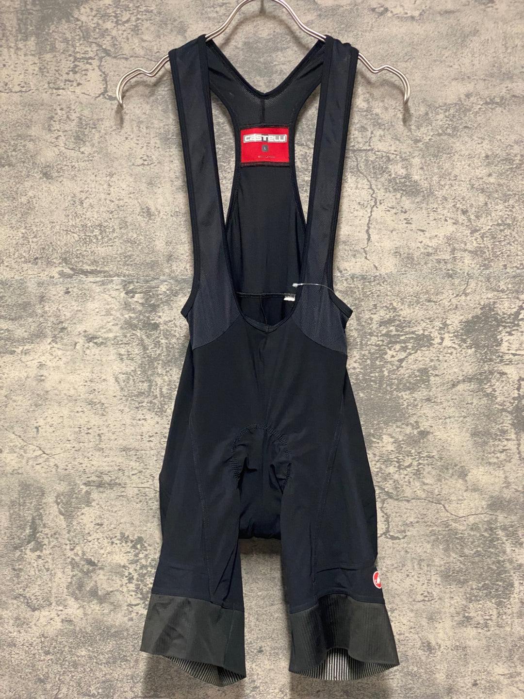KG033 カステリ CASTELLI ビブショーツ 黒 L ※タグカット