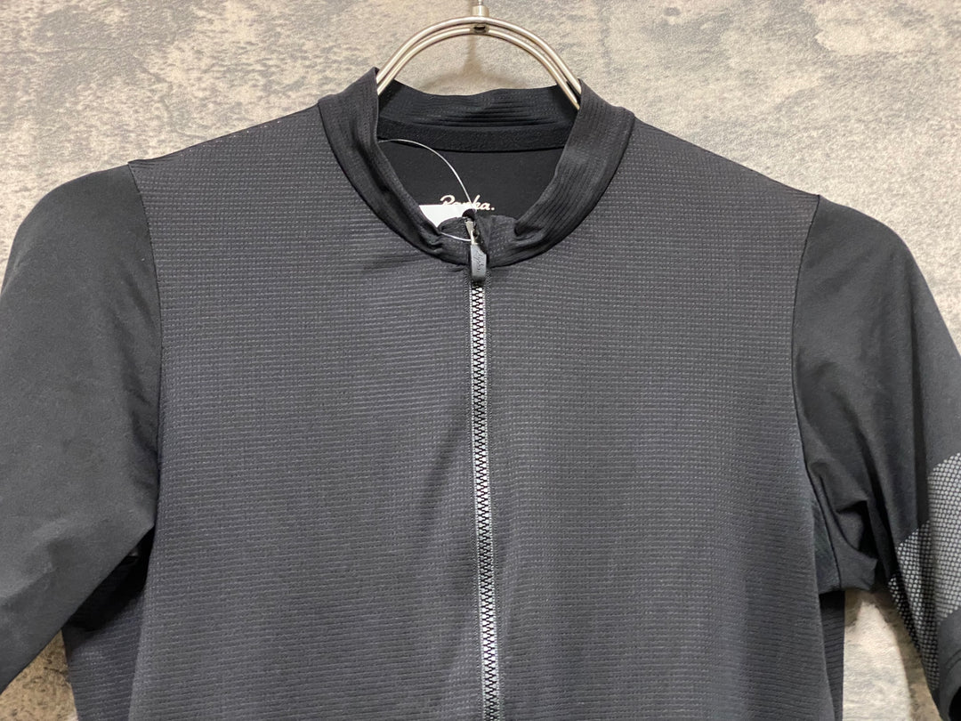 JO298 ラファ Rapha PRO TEAM LIGHTWEIGHT JERSEY 半袖 サイクルジャージ 黒 XS