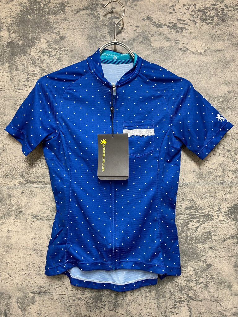 JO879 カペルミュール KAPELMUUR 半袖 サイクルジャージ ネイビー