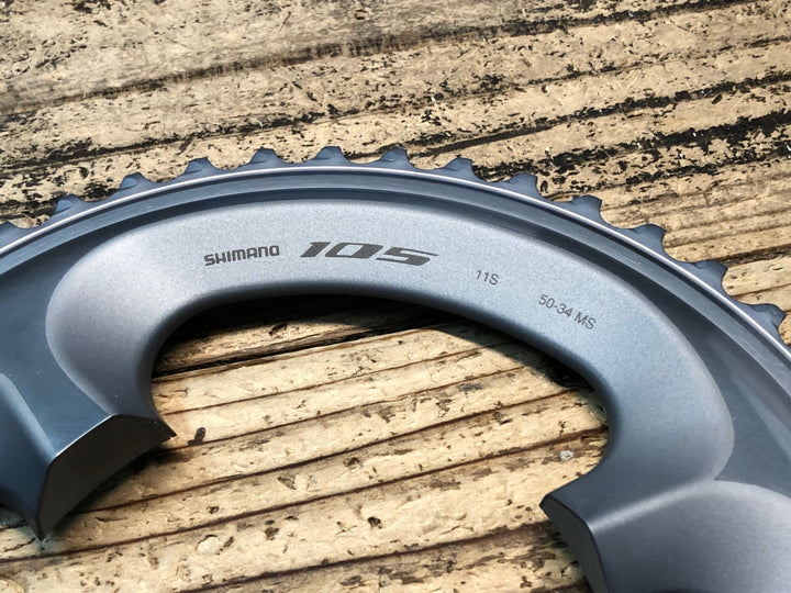 JR853 シマノ SHIMANO 105 FC-R7000 アウターチェーンリング 52T シルバー