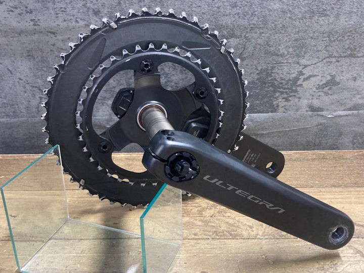 KL989 シマノ SHIMANO アルテグラ ULTEGRA FC-R8100P パワーメーター クランクセット 165mm 52/36T 接続確認済み