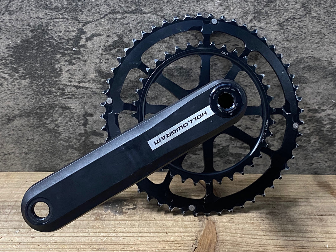 KA375 ホログラム HOLLOWGRAM クランクセット 52/36T 170mm