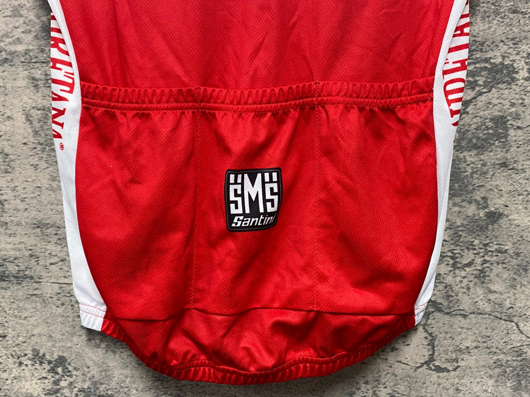KJ967 サンティーニ SANTINI 半袖 サイクルジャージ イタリアカラー M