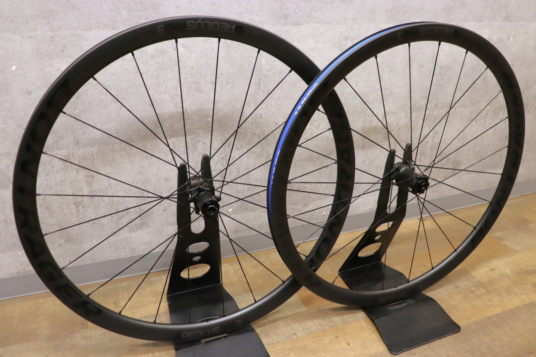 ボントレガー BONTRAGER アイオロス プロ AEOLUS PRO 3 カーボン チューブレス ホイールセット シマノ12/11S 19C【さいたま浦和店】