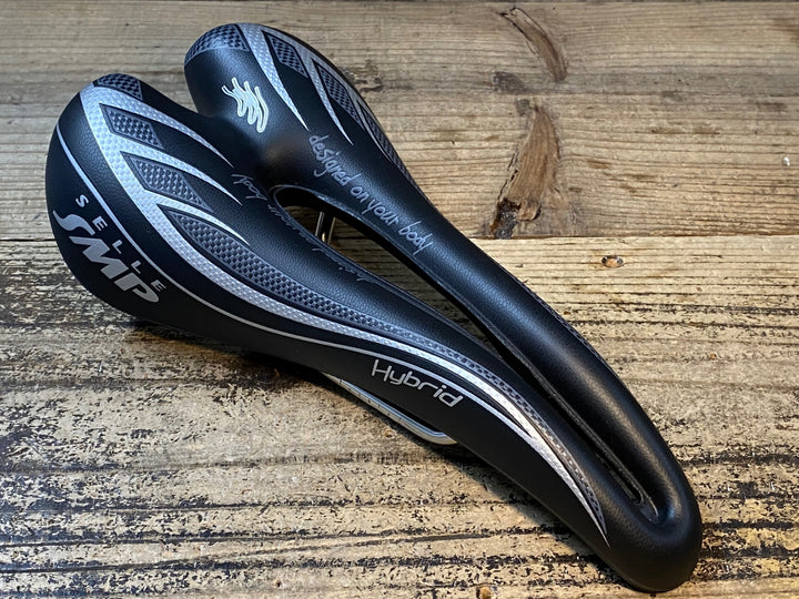 JS985 SELLE SMP Hybrid サドル 黒 inox tubeレール
