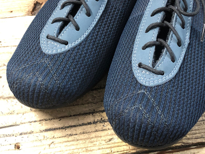 KI865 ヴィットリア VITTORIA 1976 KNIT ビンディングシューズ SPD EU41 ネイビー