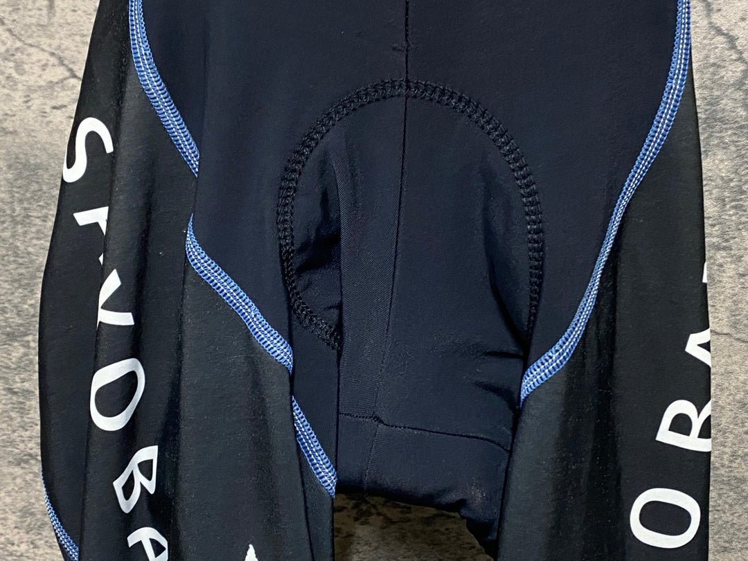 KJ865 スポーツフル sportful 裏起毛 ビブタイツ 黒 L SAXO BANK