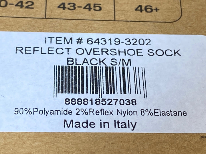 JV593 スペシャライズド SPECIALIZED REFLECT OVERSHOE シューズカバー 黒 S/M