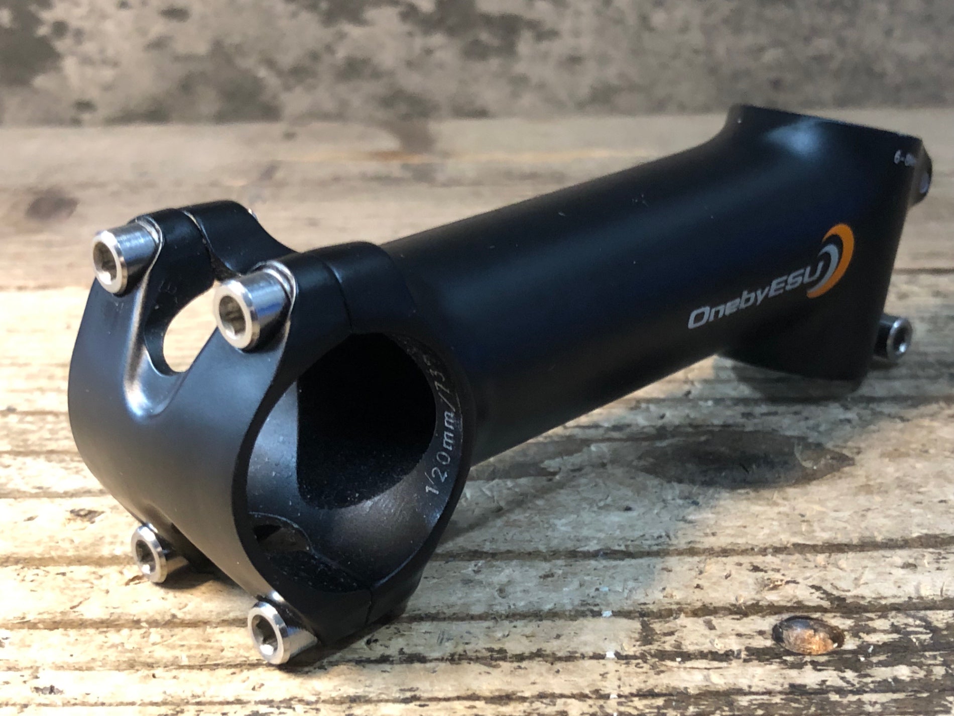 JU575 ワンバイエス OnebyESU ブレンドステム アルミ ステム 黒 120mm