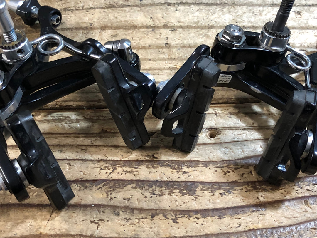 KI929 カンパニョーロ CAMPAGNOLO レコード RECORD BR11-RE ブレーキキャリパー 前後セット 黒