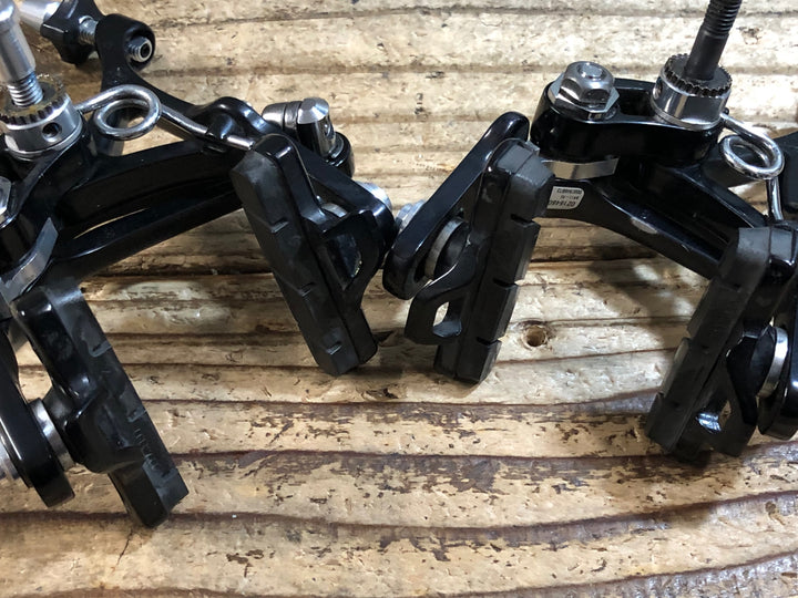 KI929 カンパニョーロ CAMPAGNOLO レコード RECORD BR11-RE ブレーキキャリパー 前後セット 黒