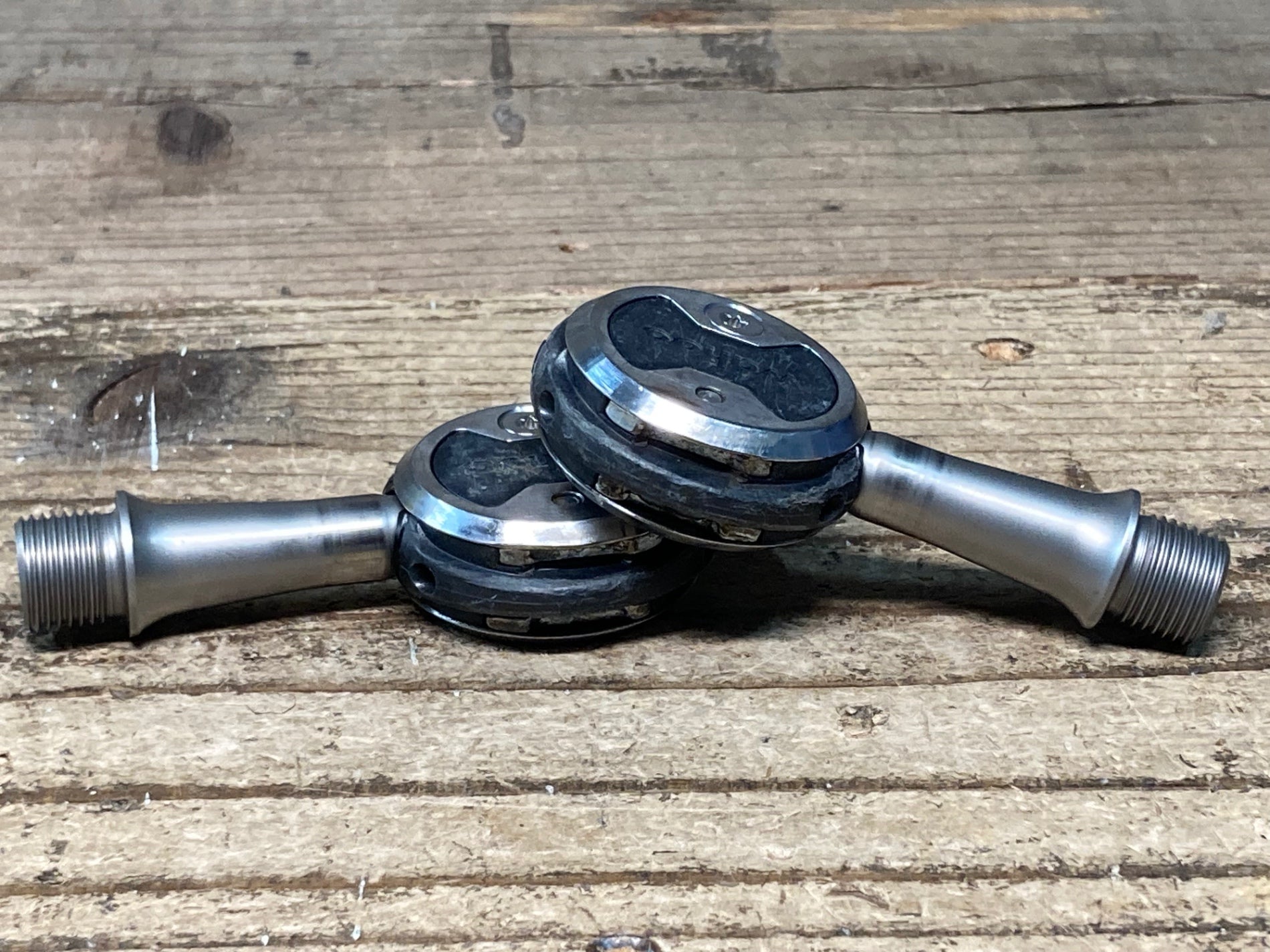 Wahoo SPEEDPLAY NANO ロードバイクペダル チタンシャフト