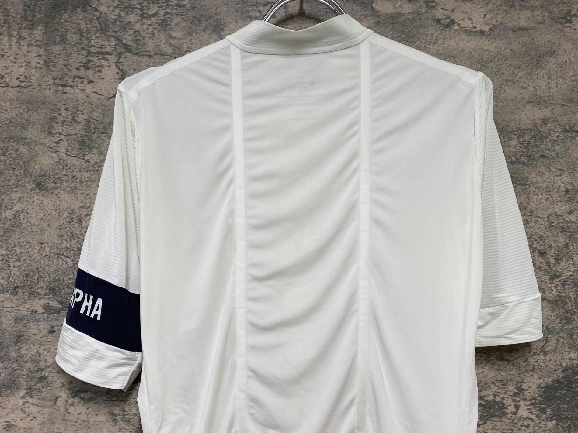 KD611 ラファ Rapha PRO TEAM JERSEY 半袖 サイクルジャージ 白 M 汚れ