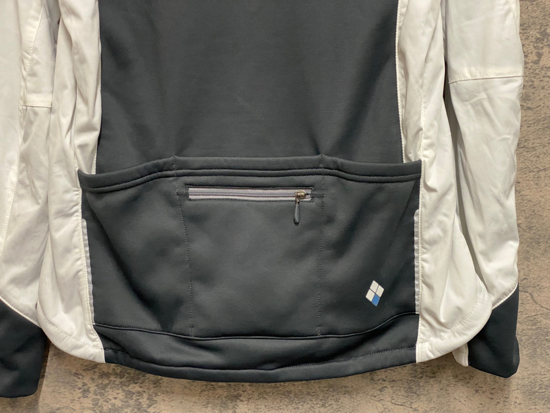 JO168 モンベル mont-bell 長袖 サイクルジャケット 白 レディース S 裏起毛