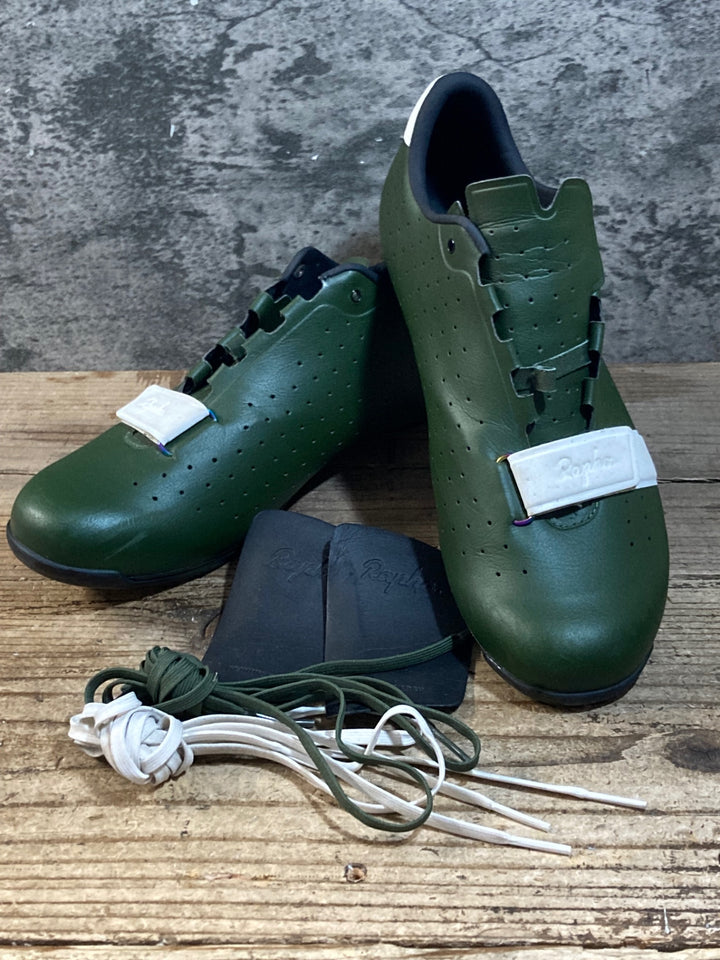 KD517 ラファ Rapha CLASSIC SHOE ビンディングシューズ 緑 EU43