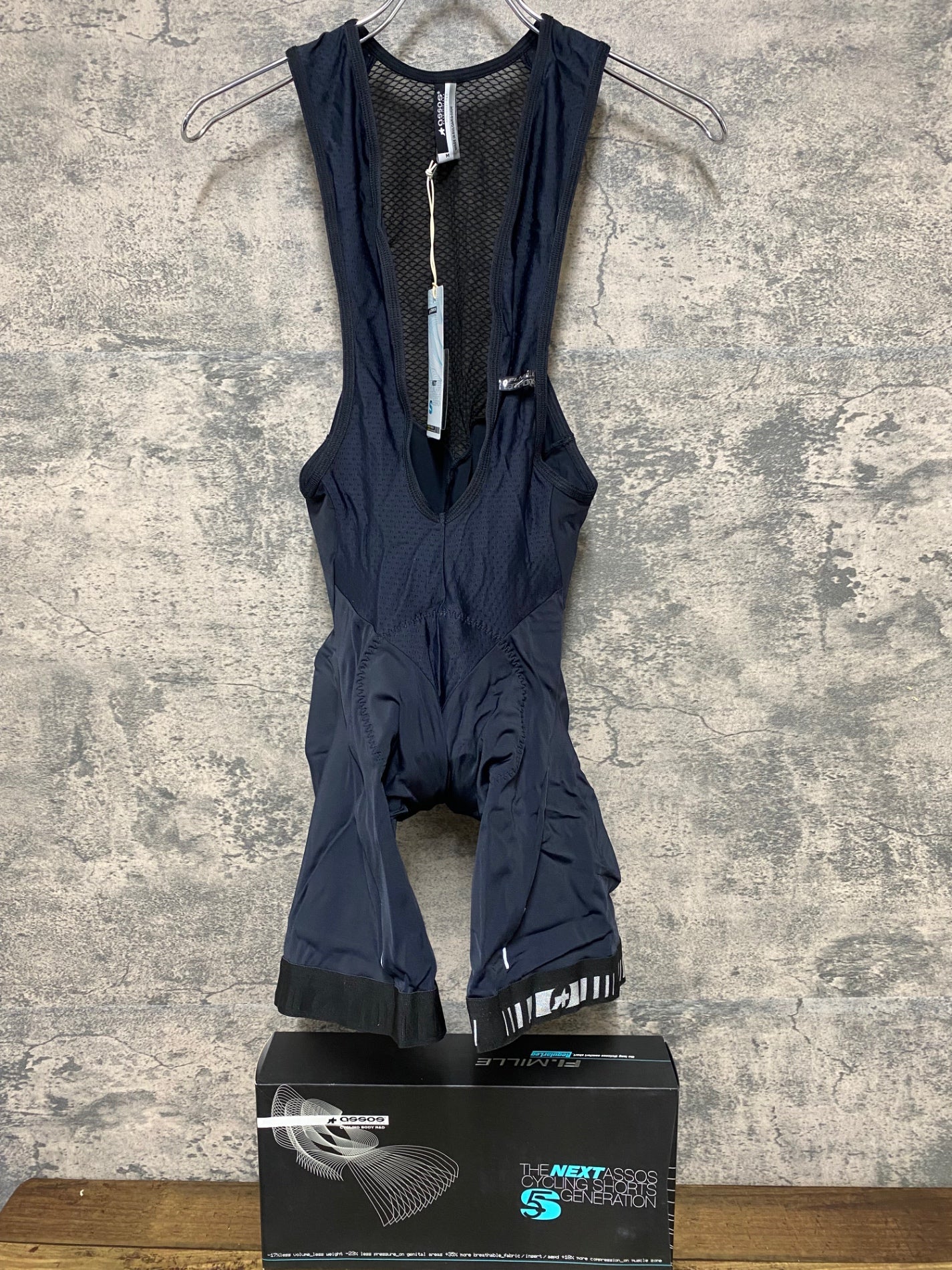 JQ149 アソス ASSOS FI Mille S5 regular ビブショーツ 黒 M – BICI