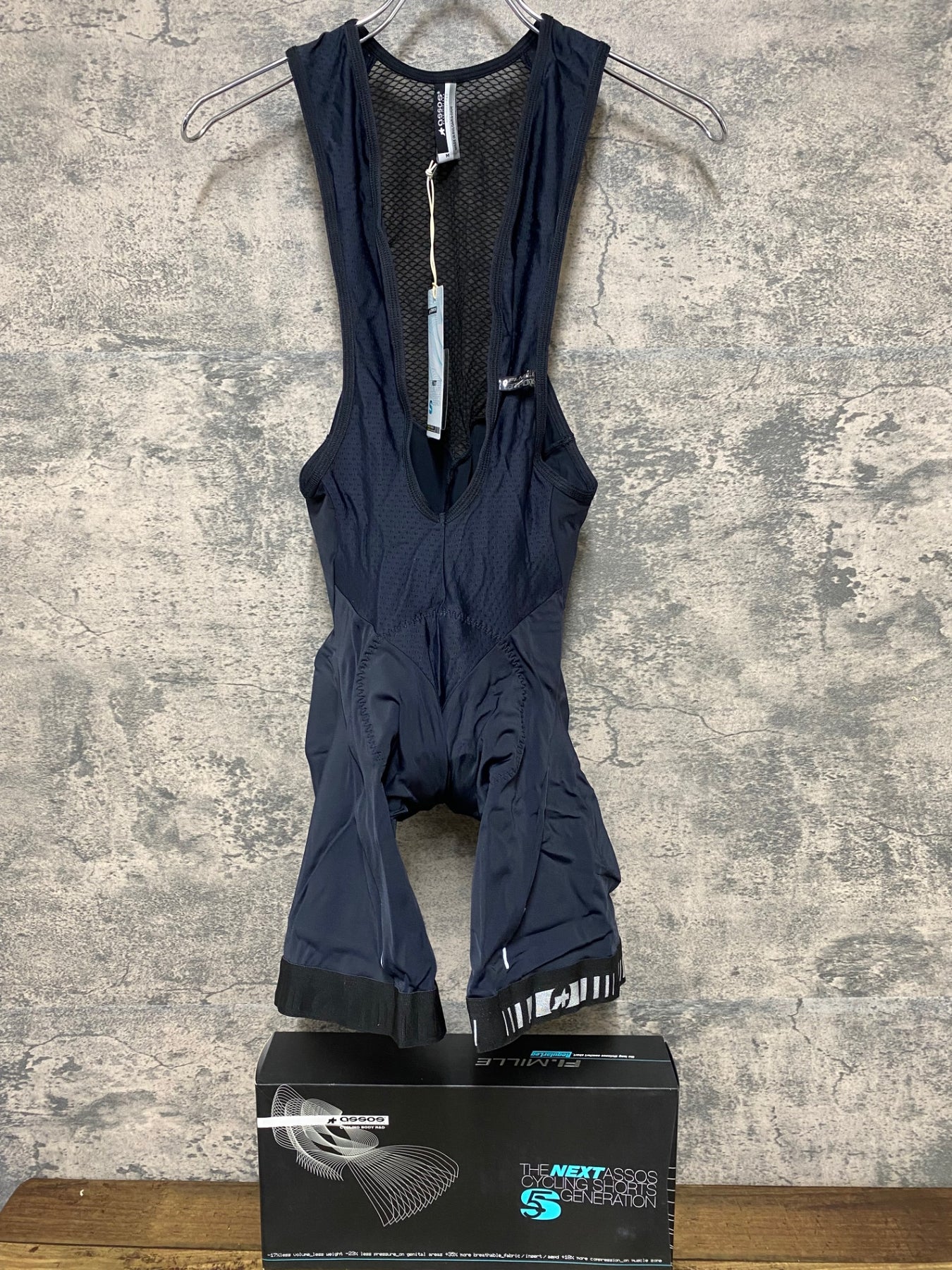 JQ149 アソス ASSOS FI Mille S5 regular ビブショーツ 黒 M – BICI