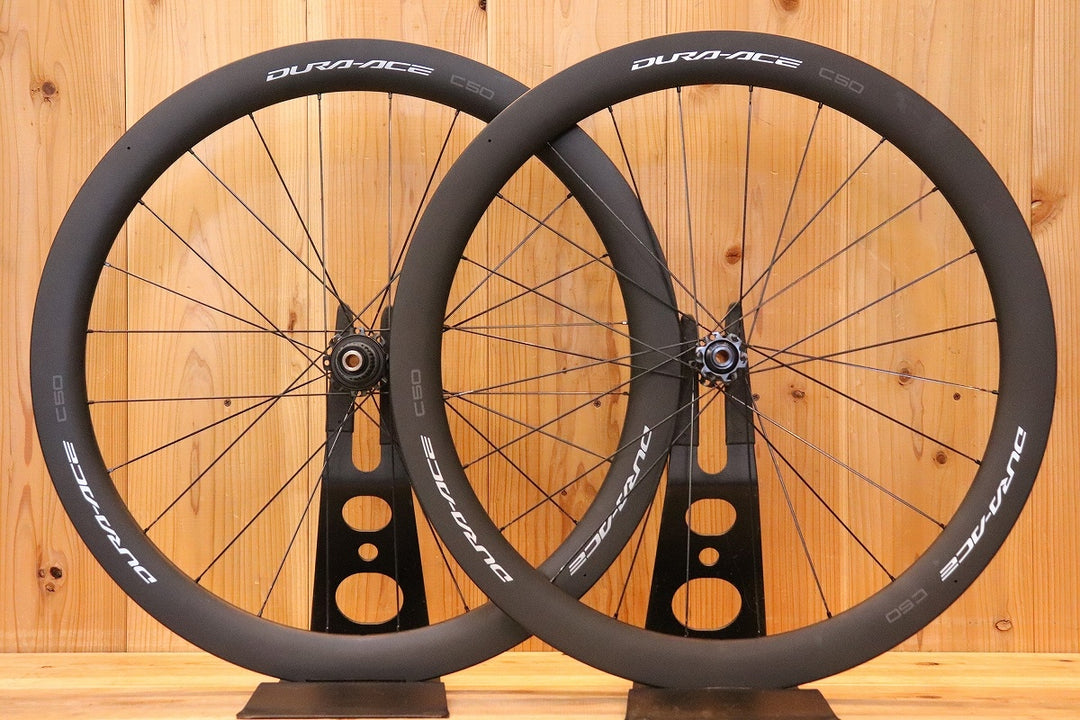シマノ SHIMANO デュラエース DURA-ACE WH-R9270 C50 TL カーボン チューブレスレディ シマノ 12S ホイールセット 【芦屋店】