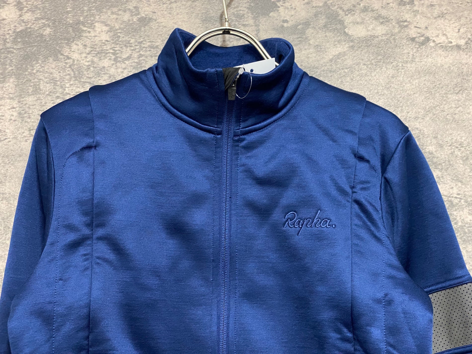 JS847 ラファ Rapha WINTER JERSEY 長袖 サイクルジャケット ネイビー