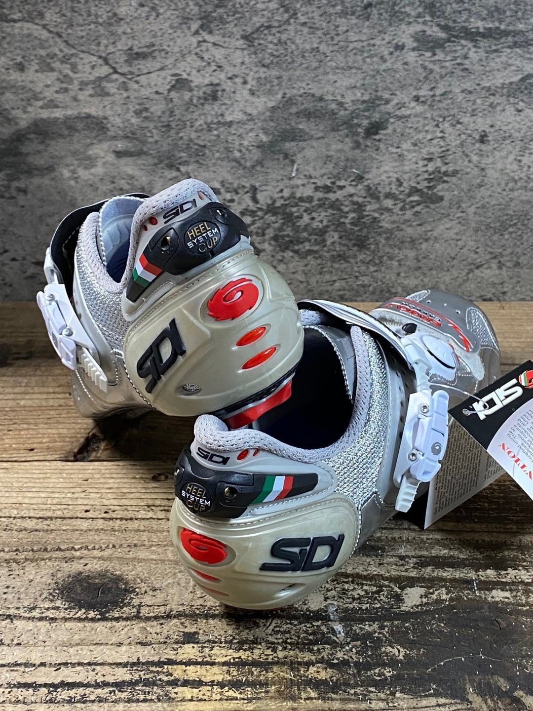 JR155 シディ SIDI SCARPE ERGO 2 C.L VERNICE ビンディングシューズ グレー EU45