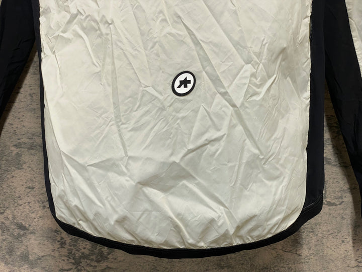 JZ083 アソス ASSOS MILLE GT WIND JACKET C2 長袖 ウィンドブレーカー 白 S