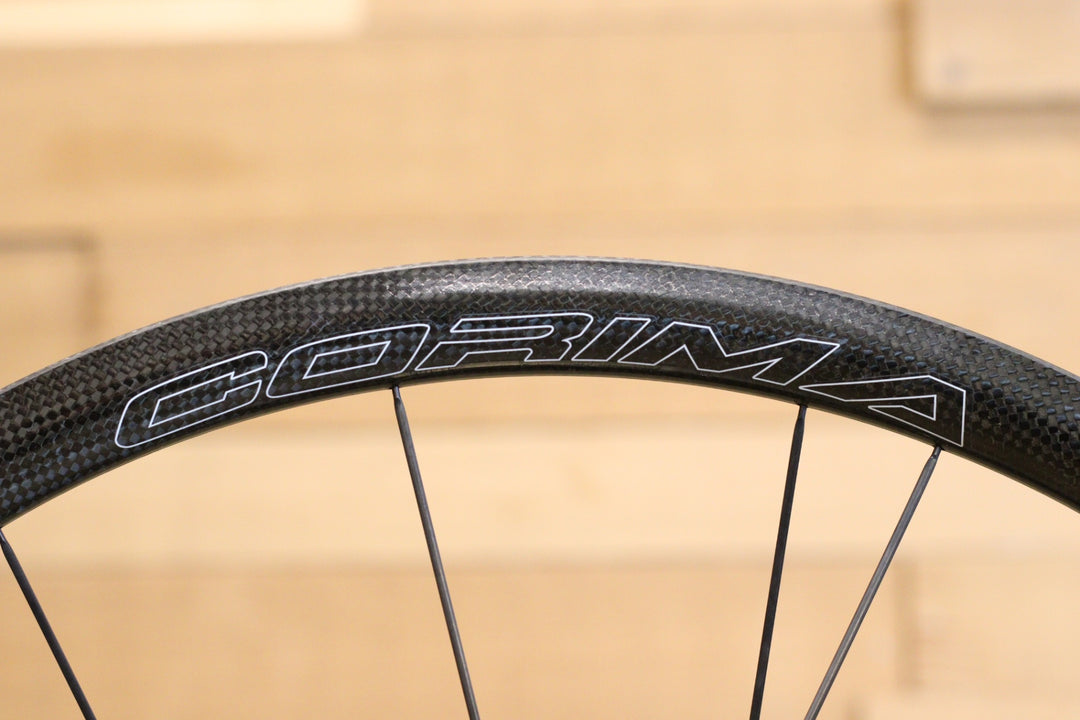 新品未使用 コリマ CORIMA 32mm WS BLACK DISC カーボン チューブラー リア ホイール シマノ 12/11S 【立川店】